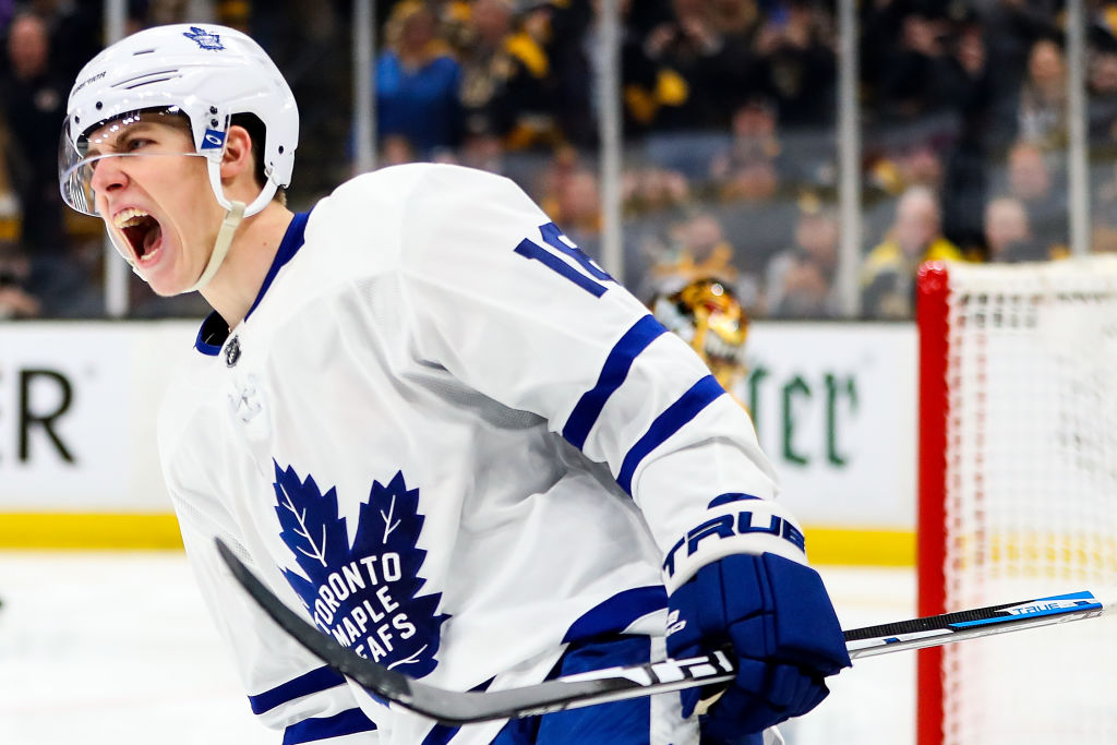 Mitch-Marner-Toronto-Maple-Leafs-Screaming Top 10 plays from 2019-2020: Mitch Marner Mitch Marner NHL Toronto Maple Leafs 